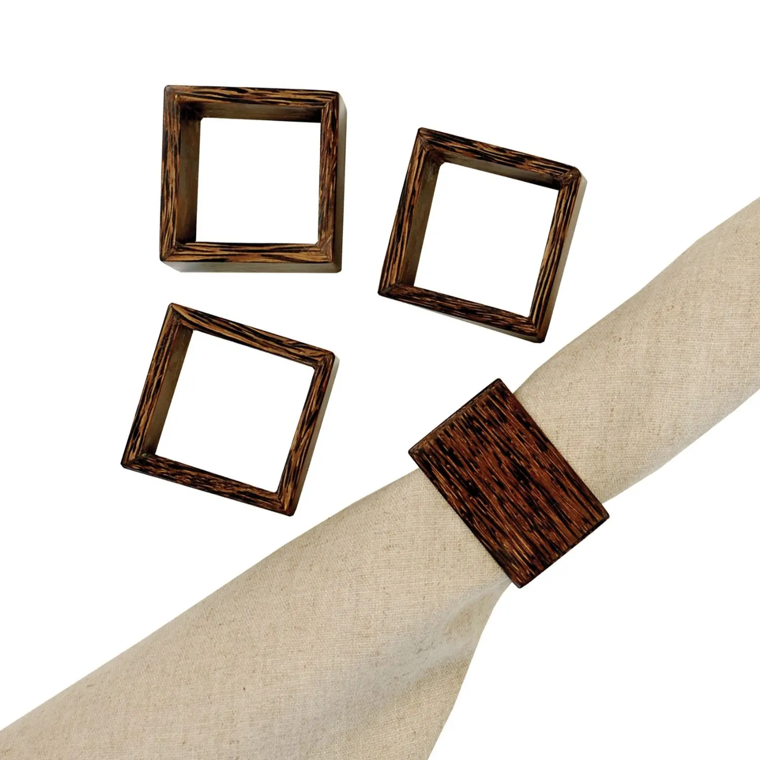 Wooden ring for tissue holding for restaurants  handmade products Cheap and Fine Easter Gifts Wooden Napkin
