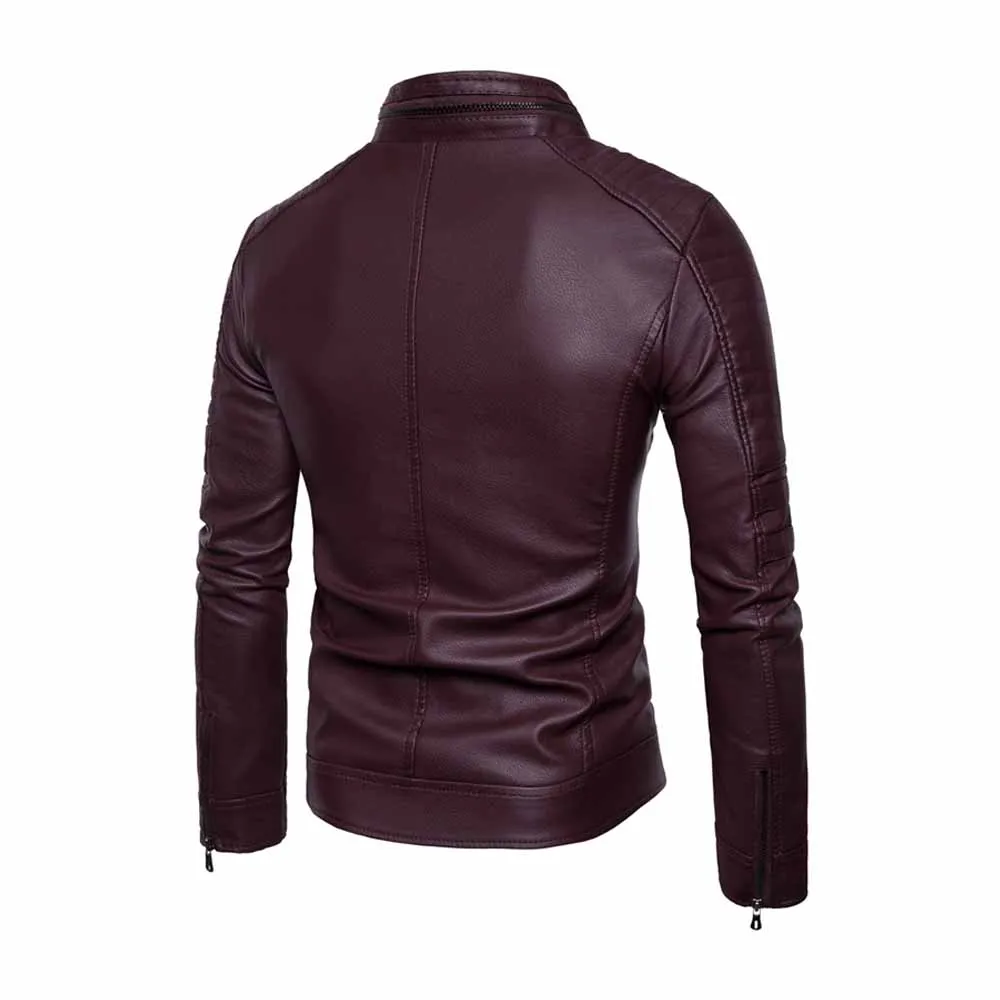 Real Sheep Leather Jackets for Men