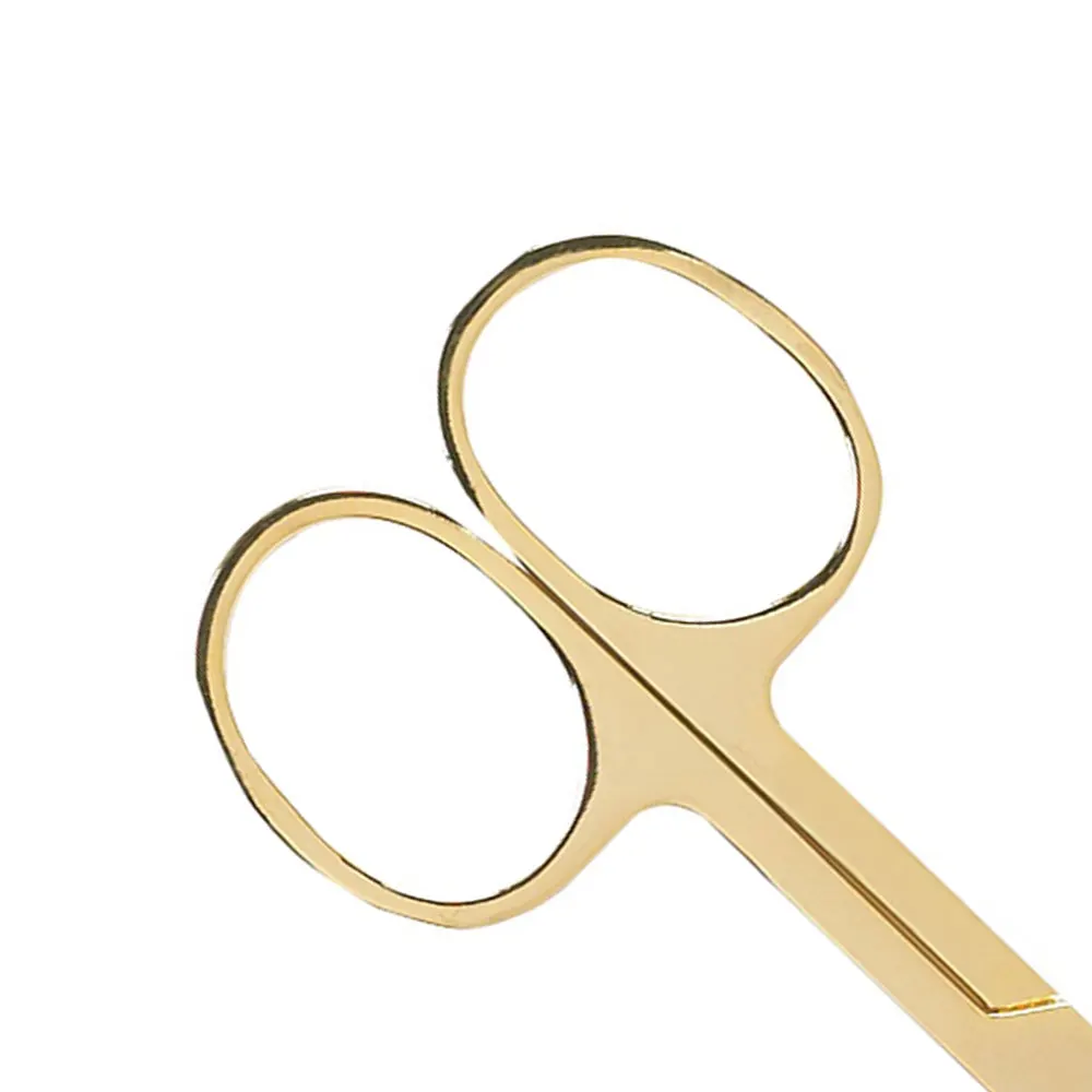 Professional Ceramic Handled Stainless Steel Beauty Scissors Custom Packing & Logo Accepted with Sharp Straight & Curved Blades