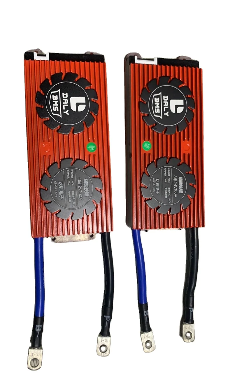Smart Daly BMS LiFePO4 BMS Lithium Battery 4s 8s 15s 19s 50A 100aA BMS 12v For 3.2v LiFePO4 Battery