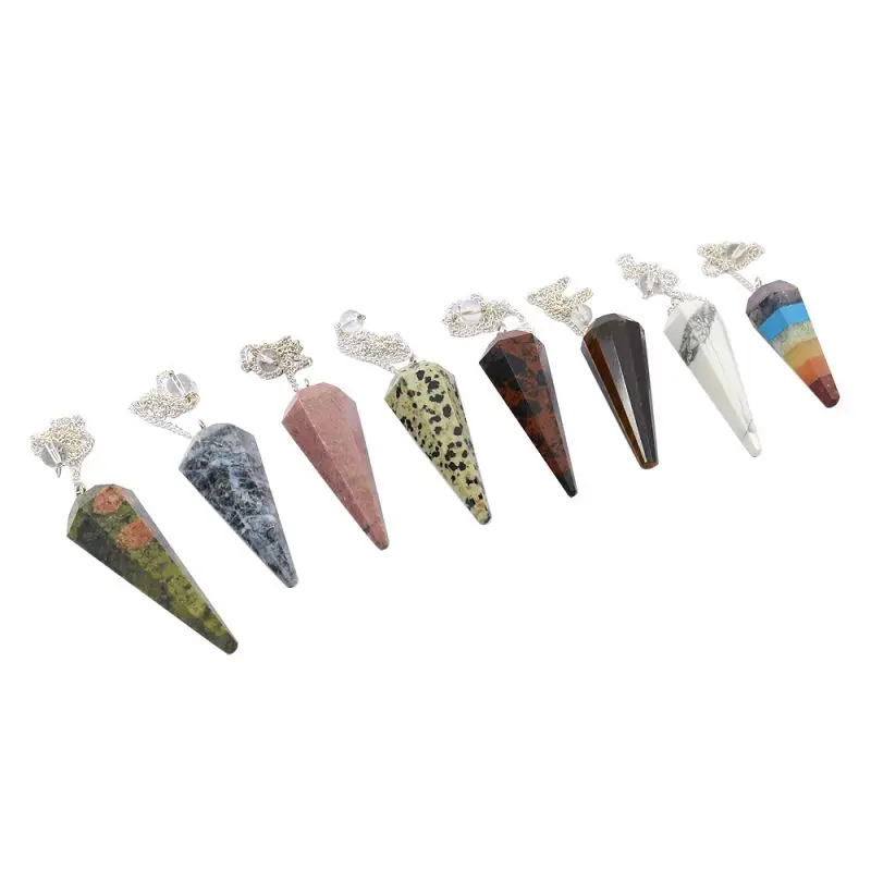 
 Маятники лучшего качества, покупка из хрустального агата, экспорт драгоценных камней, фэн-шуй, граненый маятник, деловой подарок, Гуджарат, Индия  