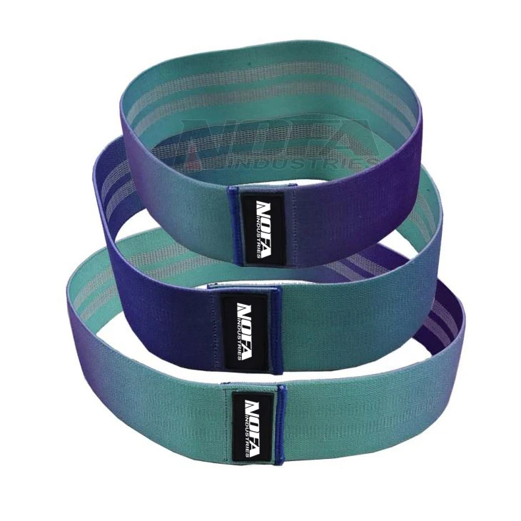 Heavy Elastic Sling Shot Super Hip circle band set/Anti slip soft hip shaper band set/Resistance Glute Aurora Elastic Hip Bands