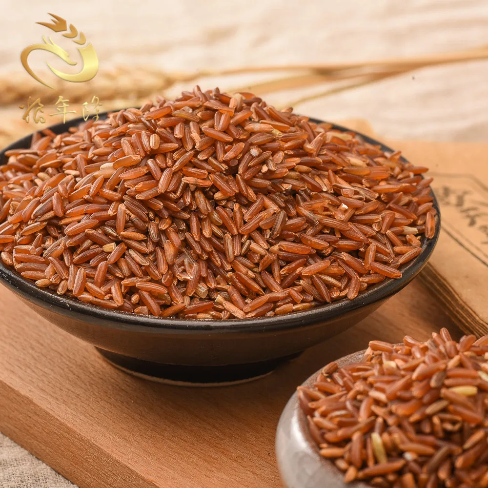 
Natural harmless high starch Long Grain Rice Organic Red Rice 