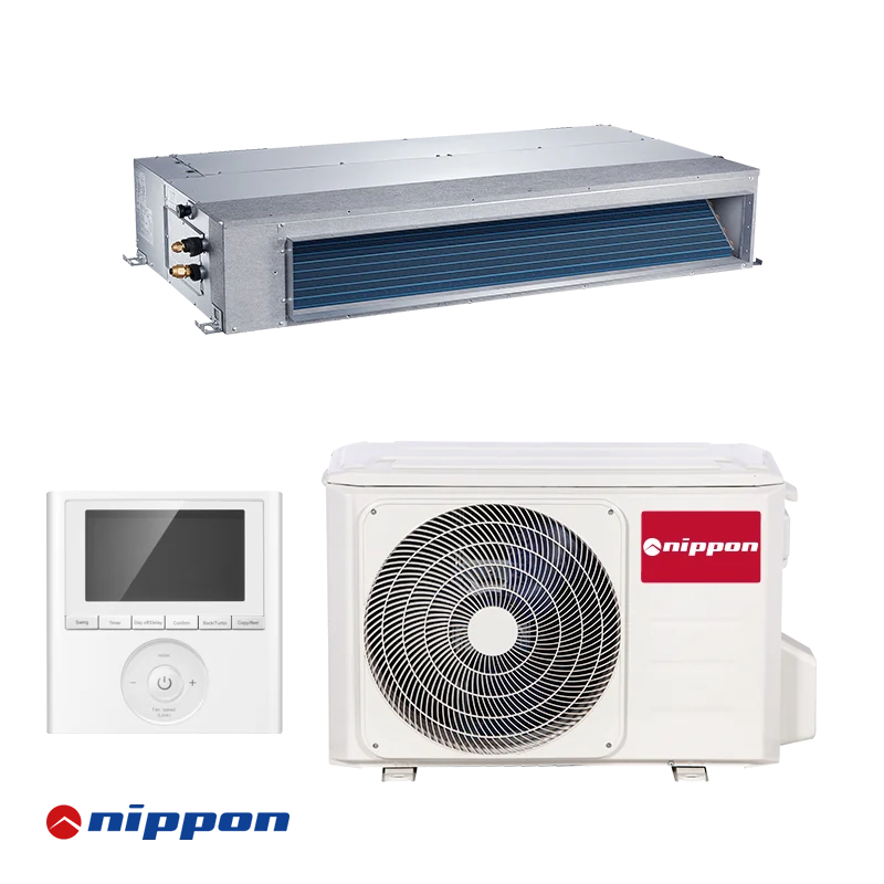 Duct Air conditioner Nippon NTIU-12HWFNX-Q / NOB30U-12HFN8-Q A++ / A+  energy class of cooling / heating