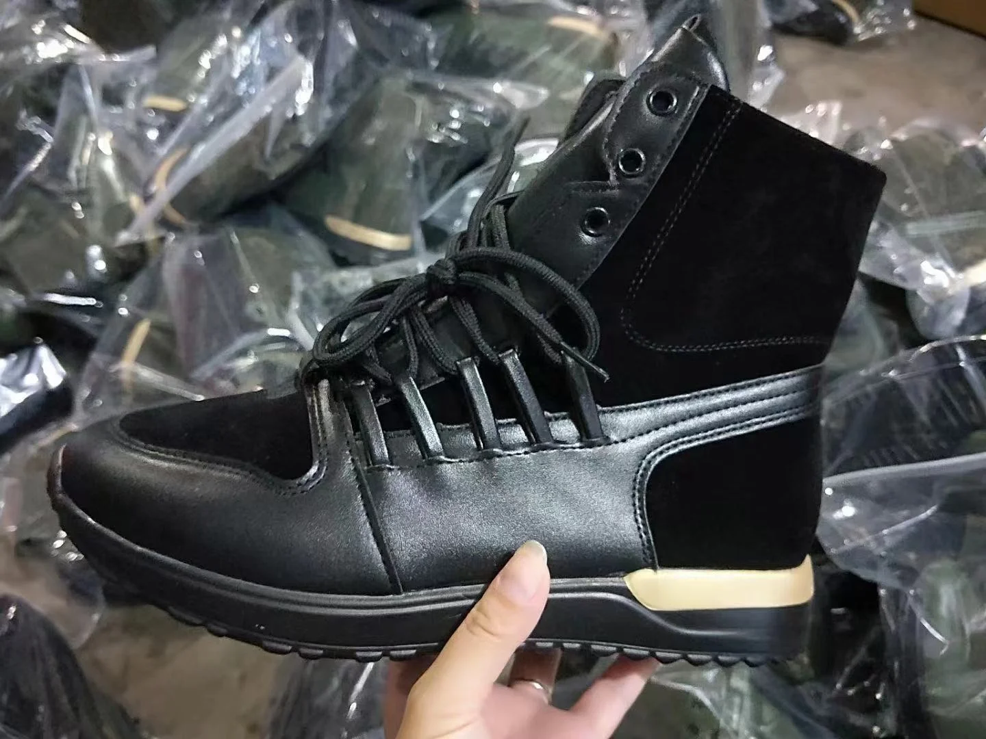 New arrival hot sale winter suede ankle boots women warm leather platform short boots