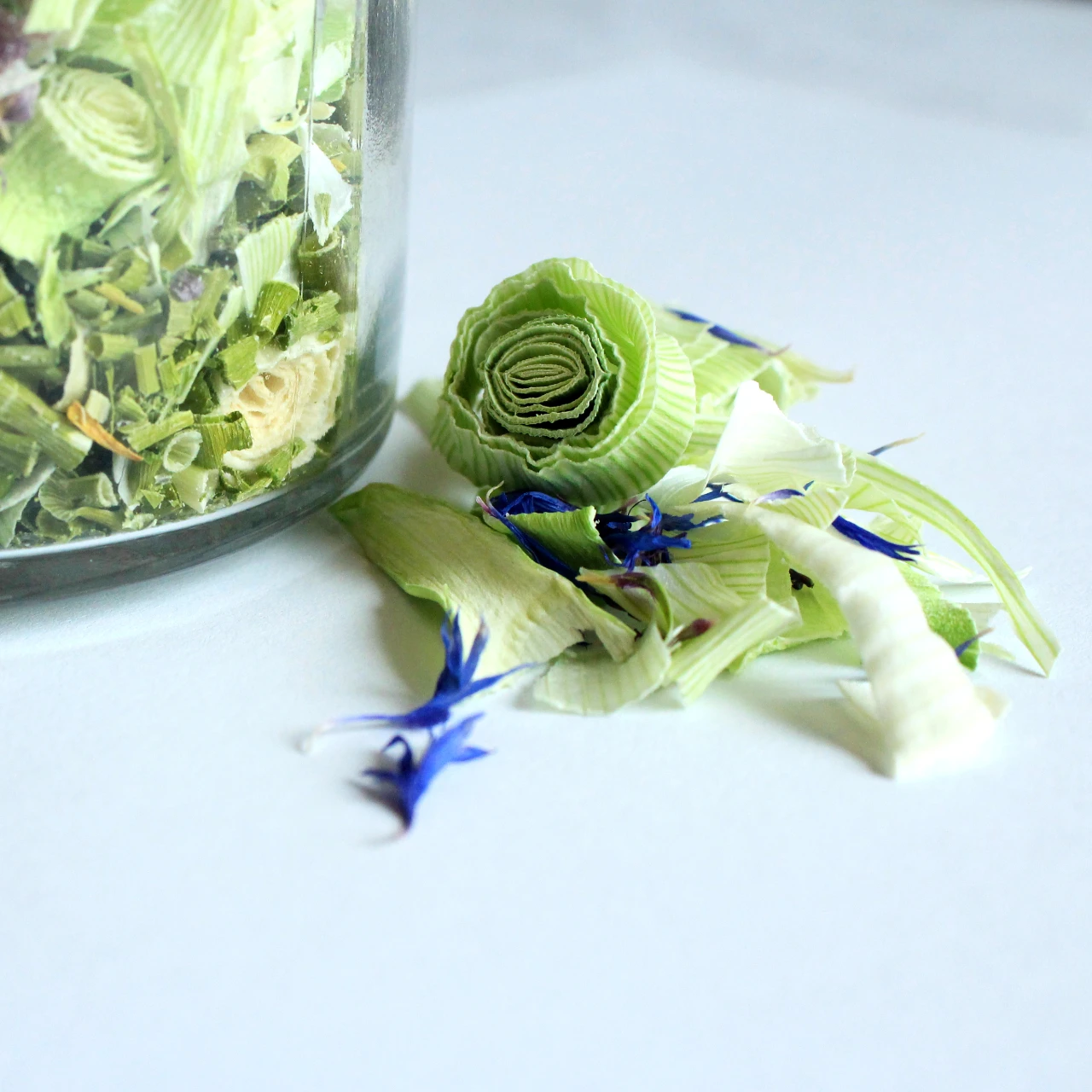 Organic condiment for risotto PRIMORICCO LEEK CHIVE dry vegetables and edible flowers