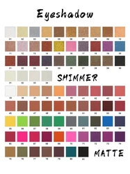 Professional Beauty Cosmetics Make Up 18 Colors Waterproof Silky Powder eyeshadow Palette