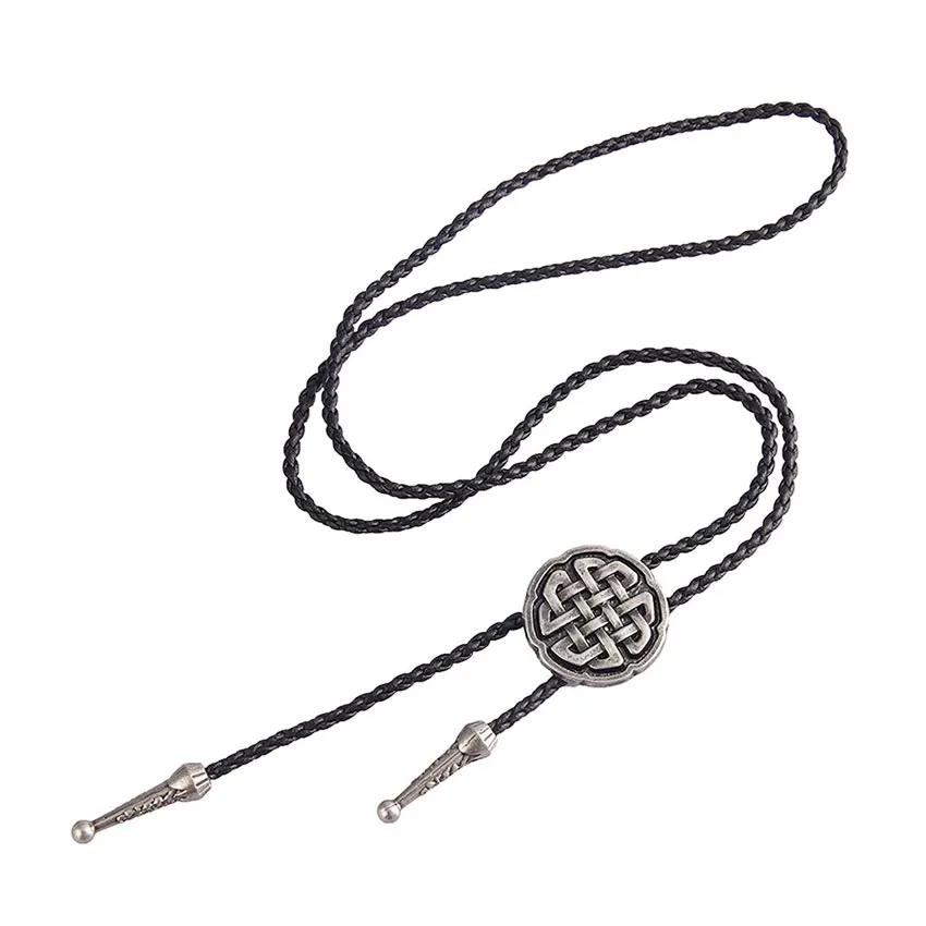 wholesale braided leather bolo tie cords