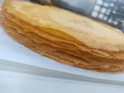 Fenghsi 10 дюймов * 10 листов/круглая оригинальная замороженная пирожная «креп»