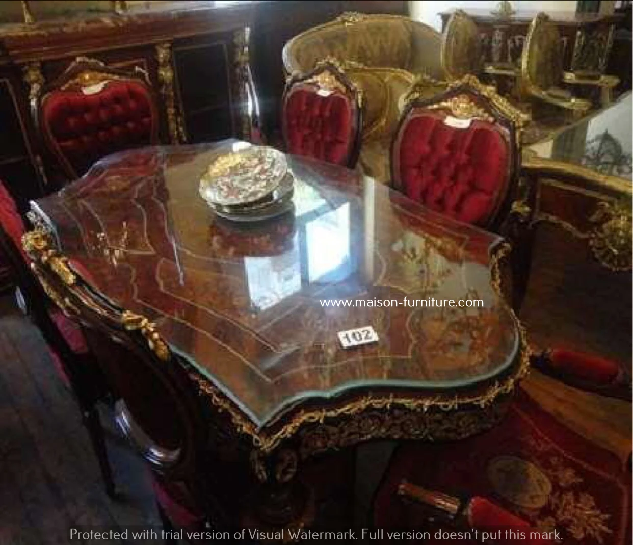 Antique dining room set