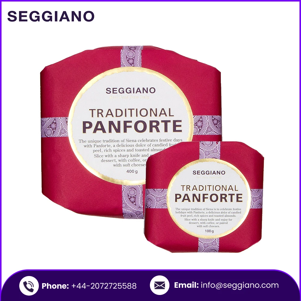 Traditional Sienese Speciality Christmas Dolce Seggiano Traditional Panforte 100g