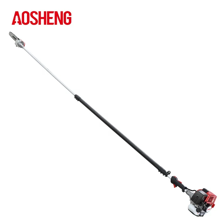 AS-GZ430 gasoline garden  tools telescopic pole  chain saw cutting trimmer