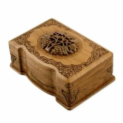 Tree Trinket Box made of Rosewood