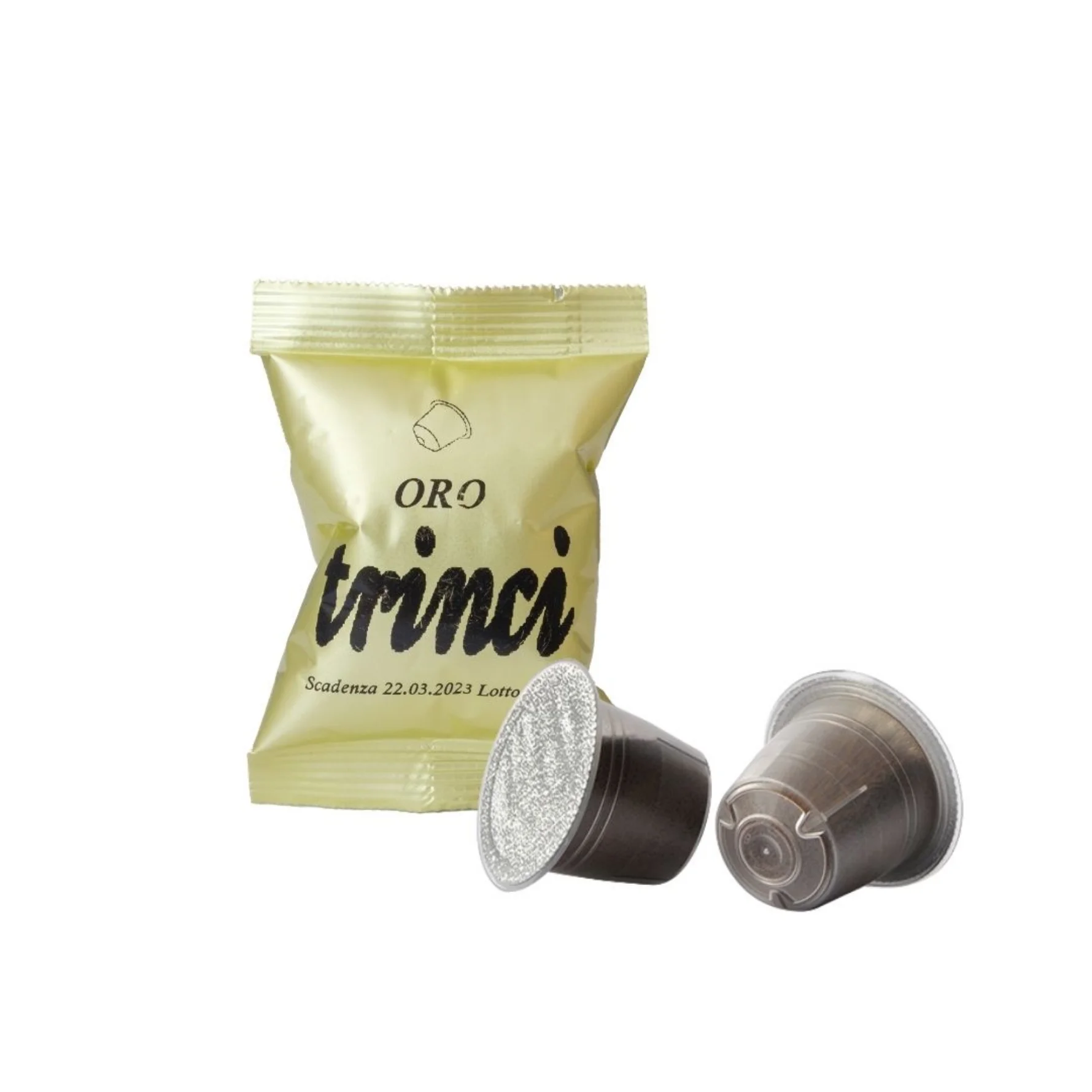 
Italian artisan roasted coffee ORO Nespresso 100 compatible capsules 