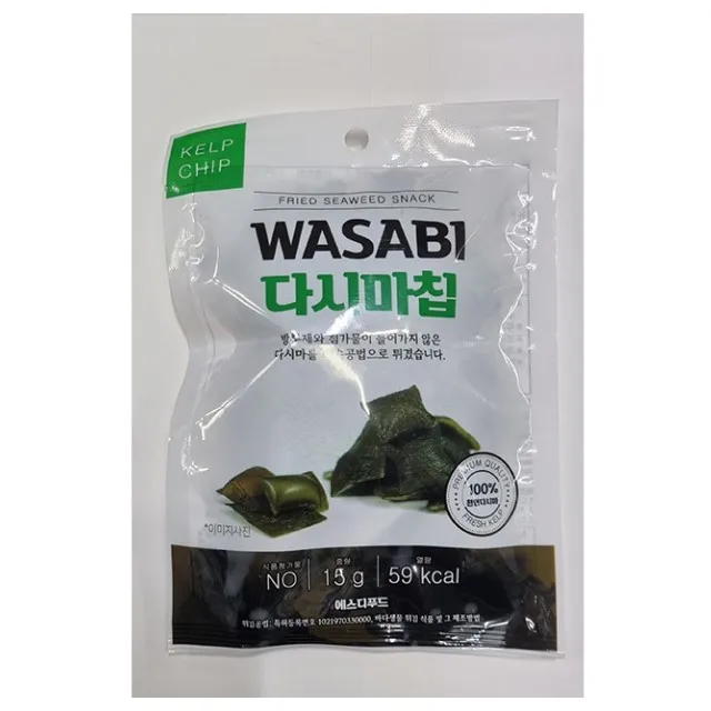 
Korean Majjoeum fried seafood kelp chip 