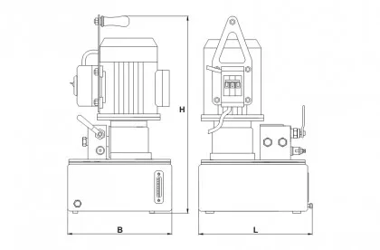 
Portable Electric Water Pump Equipped With Manual Valve 