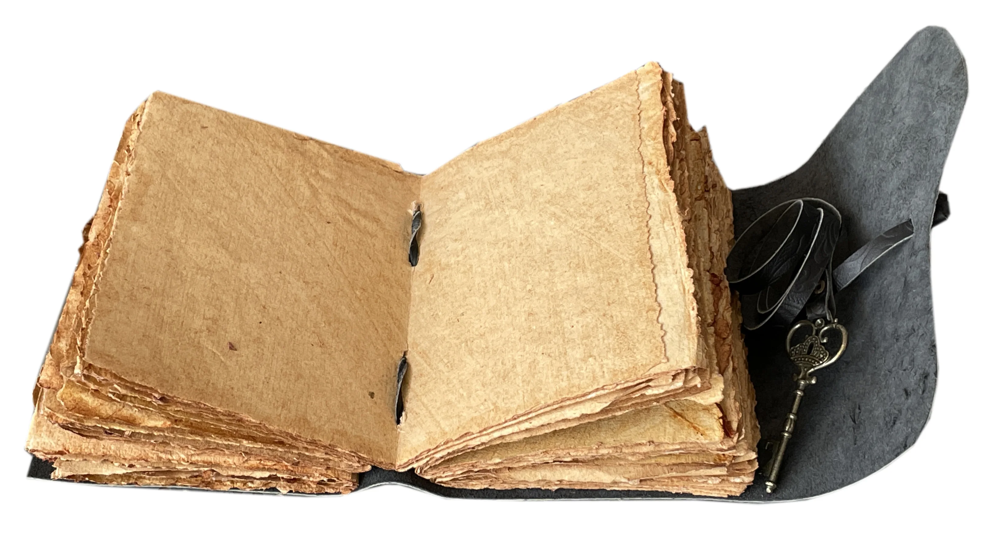 Винтажный Черный Журнал из натуральной кожи с тиснением для садового цветка