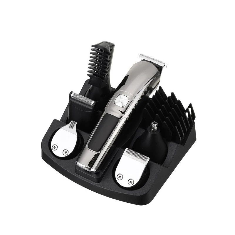 Dropshipping hair trimmer LCD digital display beard USB electric