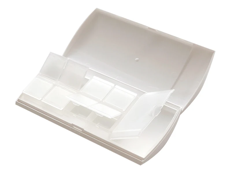 Multi-case for carrying around for storing small items, parts case for nail art and medicine container