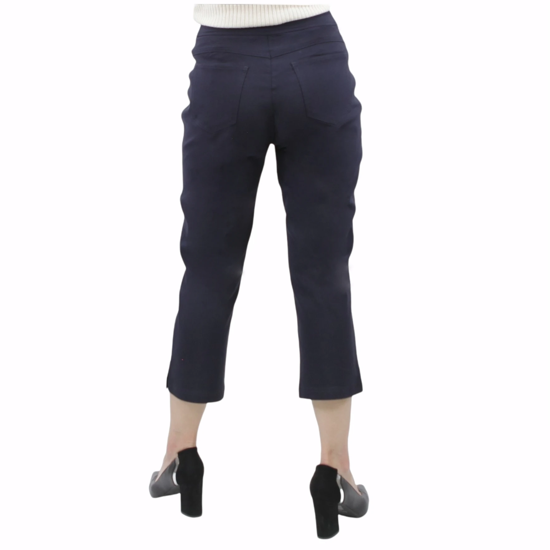 Новые товары, женские брюки до икры с рукавом и разрезом