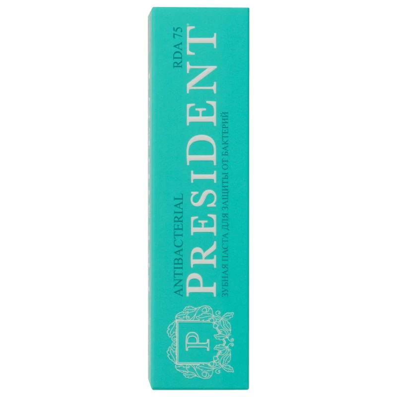 Toothpaste PRESIDENT Antibacterial (75 RDA) 50 ml oral care distributor wanted