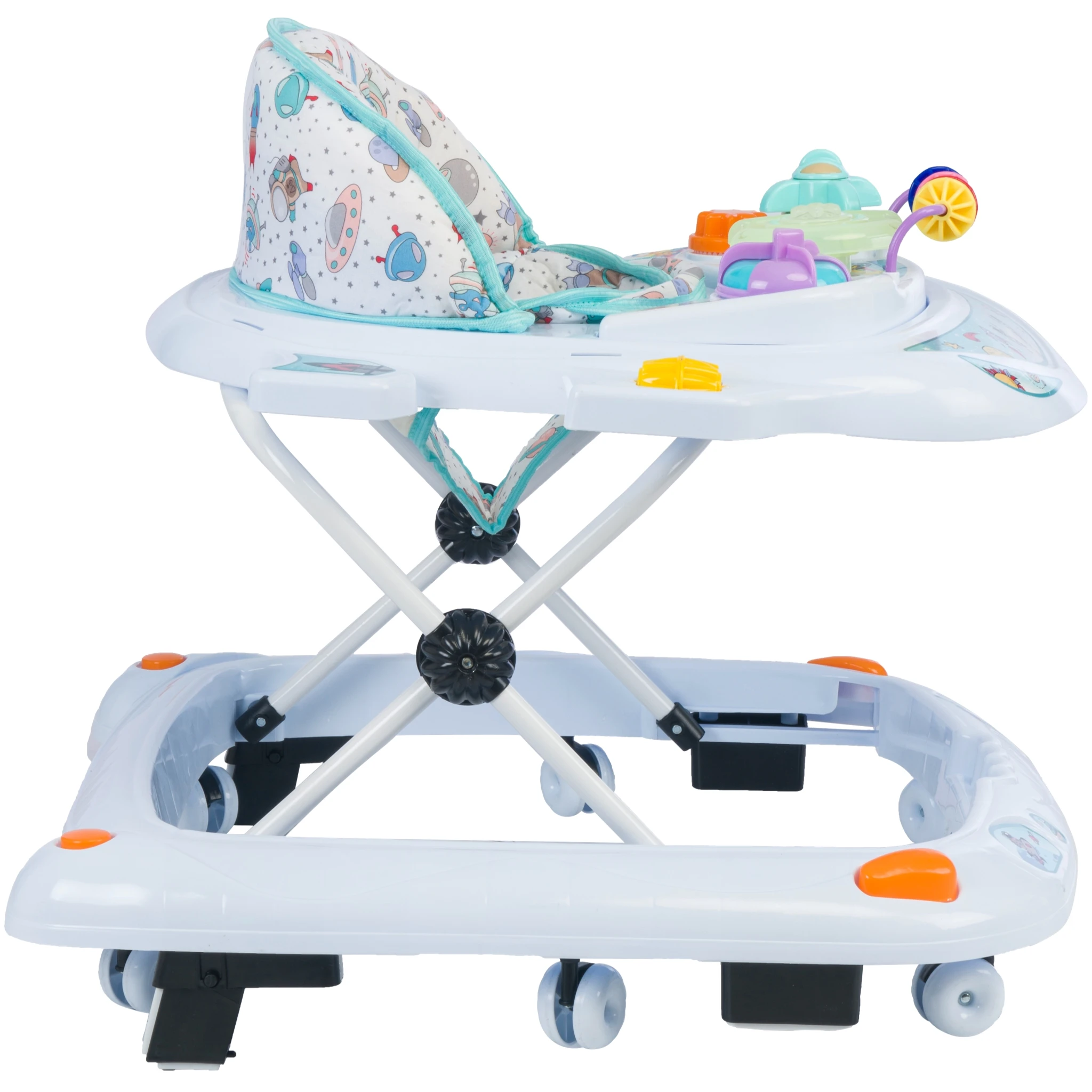 New Baby Walker Multi Colors Musical Light Botton Toys Toddler Carrier Walker Trend Smart Activity Table Wholesale OEM Turkey