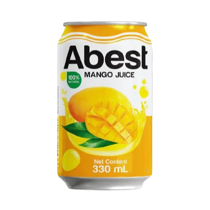 Поставщик Abest, фирменная торговая марка, сок из манго, фруктовый сок, безалкогольный напиток из Вьетнама, стеклянная бутылка для сока fruites 330 мл