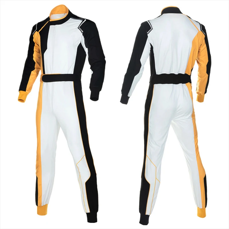 Высококачественный дизайнерский собственный гоночный костюм для картинга, чистый сублимированный гоночный костюм для мужчин и женщин