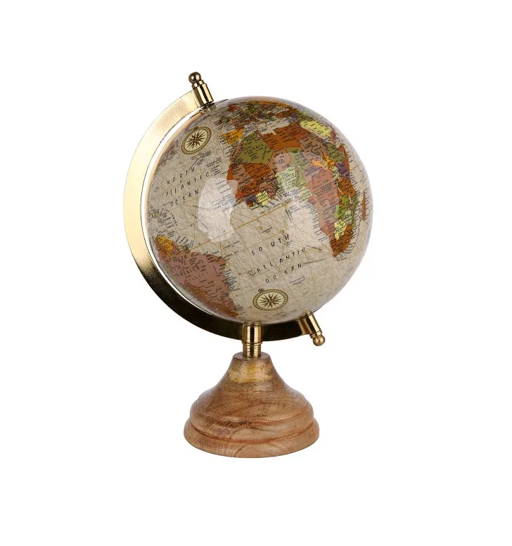 New Manufacture Globe Metal Handmade globe In New Style For Table Decoration In New Style In Wholesale Price Metal Globe