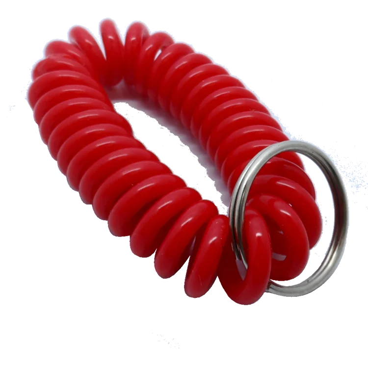 
Oem Design Good Quality Plastic Wrist Coil Wrist Band For Identification Purpose 