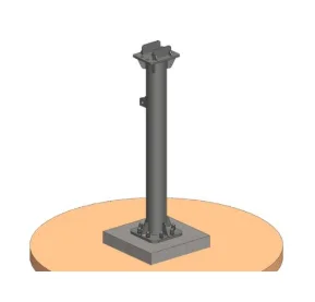  Сталь однополюсный для наземная Солнечная Монтажная system-9pcs панели солнечных