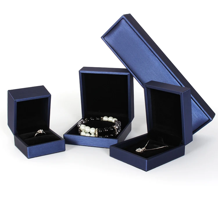 TA MINGREN Pu Leather Wholesale Custom Logo Elegante Cajas De Joyas Jewellery Packaging Box