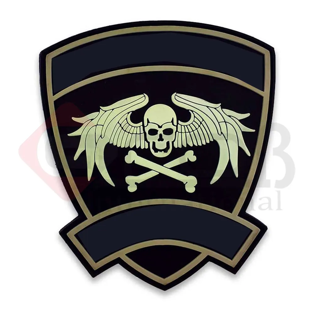 2024 Wholesale Custom Soft Rubber PVC Patch No Minimum Custom 3D PVC Patches Soft Silicone Rubber Logo Badge Patches