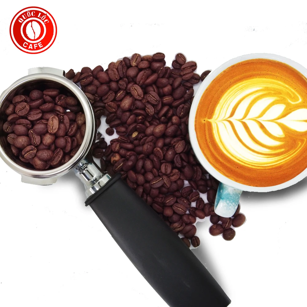 ISO 9001 Certification 100% Arabica roasted coffee beans 12 months shell life 1000 Gram Quoc Loc Arabica coffee from Vietnam
