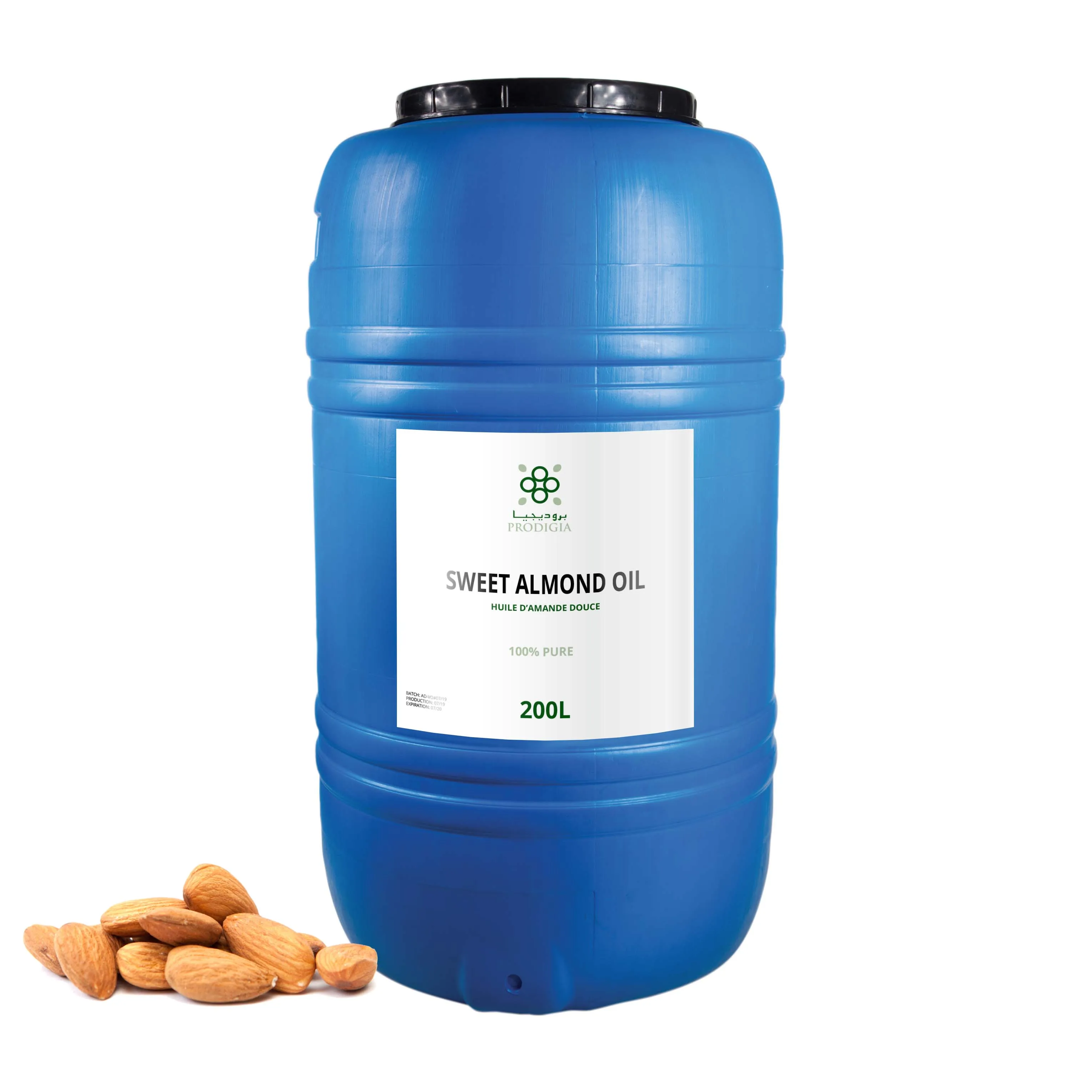 100% Natural and Pure Sweet Almond Oil For Skin Premium Quality From Morocco - Private Label