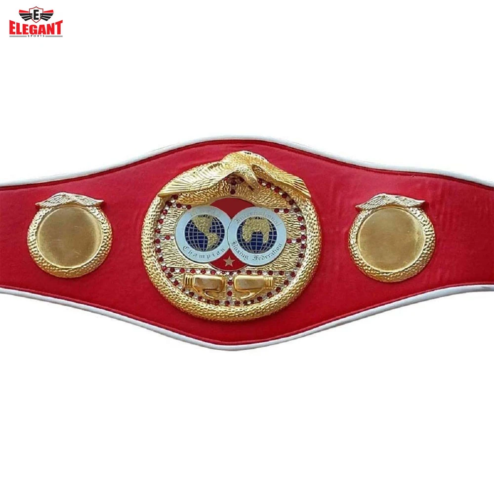 Boxing Custom Belt artificial cheap Leather Boxing Martial Arts Belts Latest Design Boxing Belts