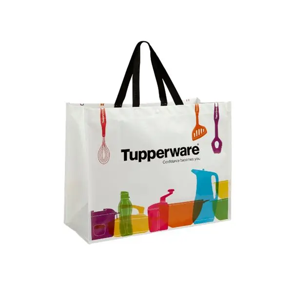 Non woven PP shopping Bag laminated BOPP film reusable eco friendly bags for promotional, advertising,etc