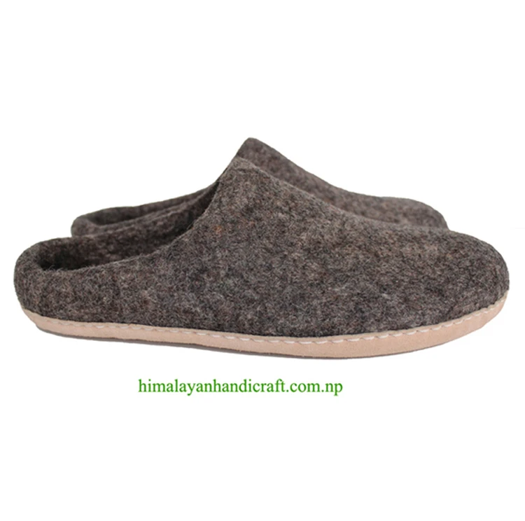 Handmade in Nepal Felt Slipper/Shoes/Boot