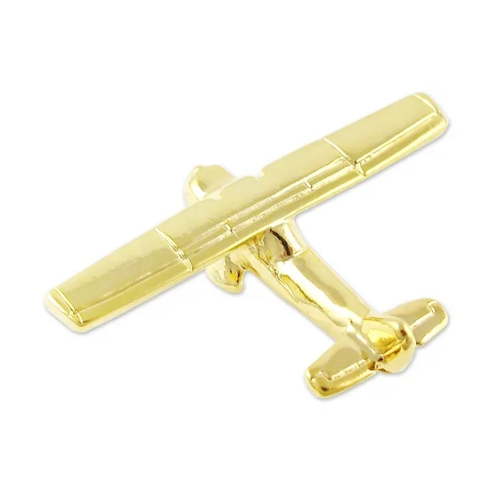 China custom aircraft lapel pin airplane lapel pin