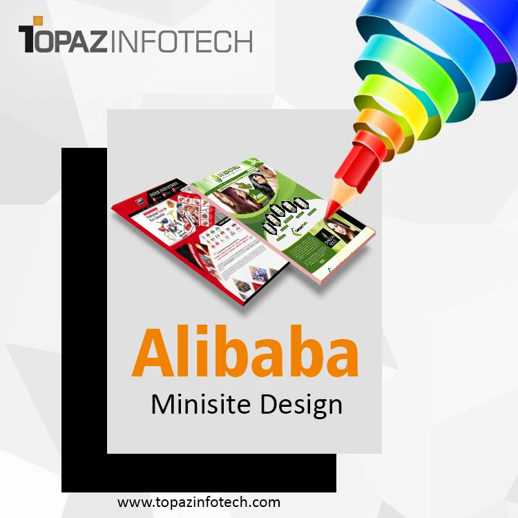 
Customized Alibaba Minisite Design 