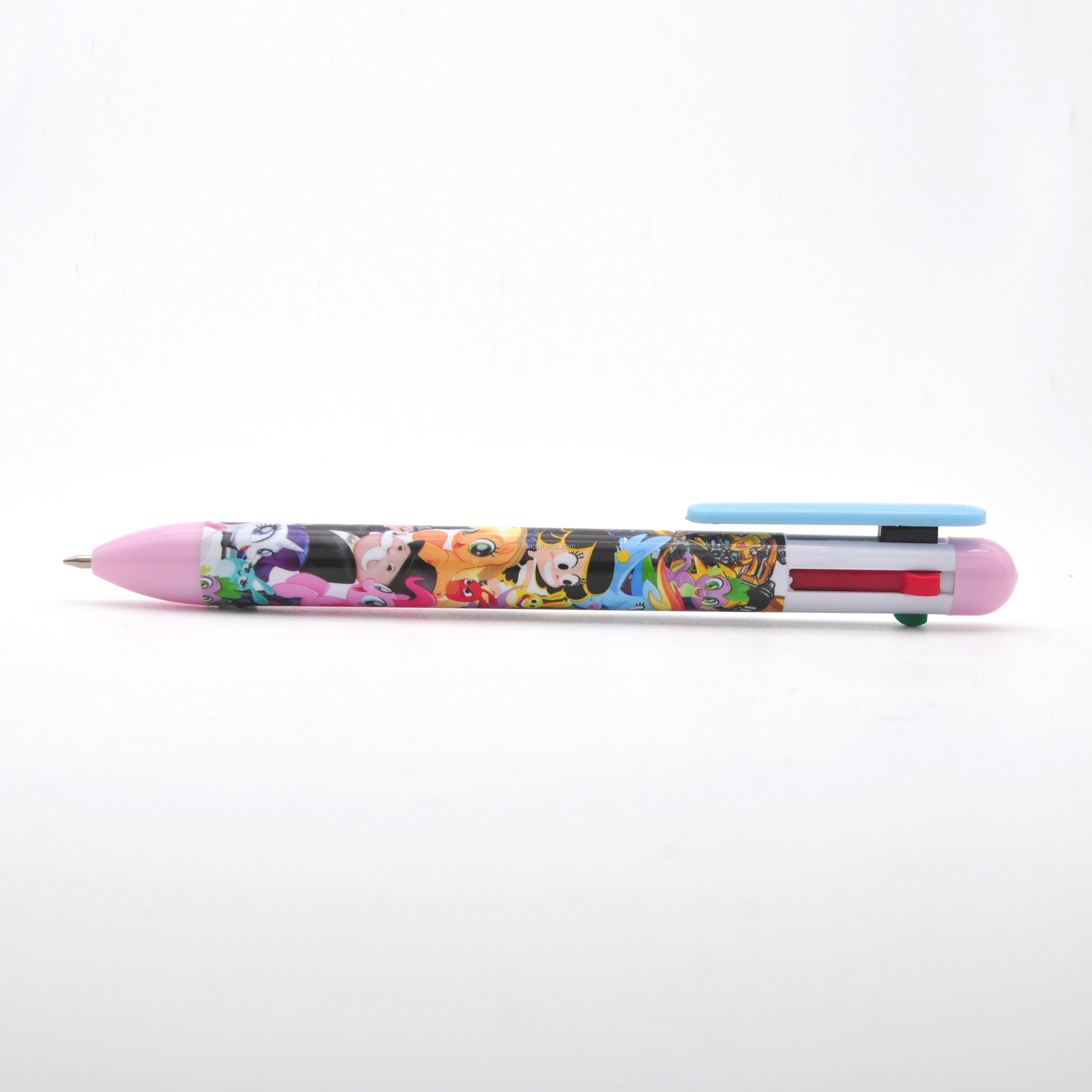 
Multi-color plastic ball point jumbo pen with OEM printing pen 
