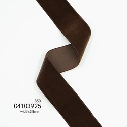 Various sizes and colors Hot Sale Elegant Velvet Ribbon Velvet Tape Elastic Velvet Ribbon