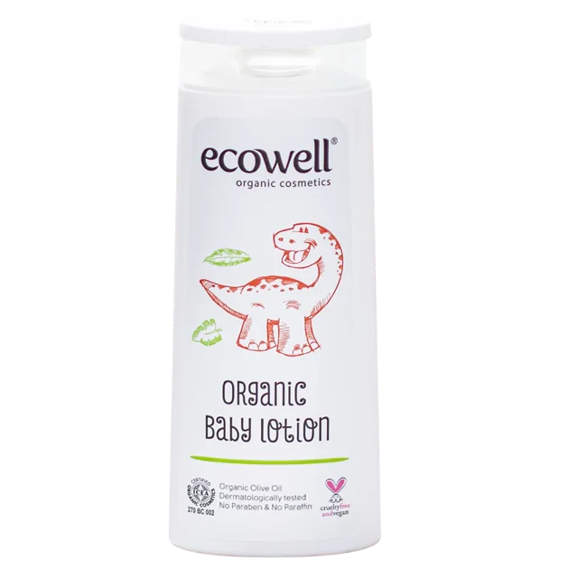  Ecowell Premium Quality Organic Baby Lotion Body Skin Deeply Moisturizing