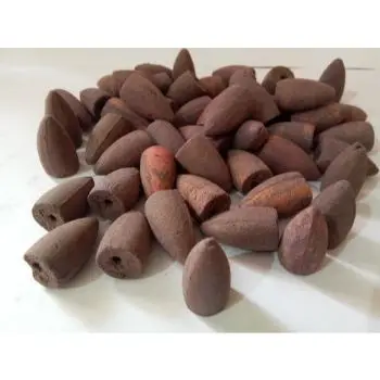 Natural High Quality Scented And Unscent Hand Made Incense Cone 100 Backflow Incense Cones Pack Fragrance Backflow Incense Cones