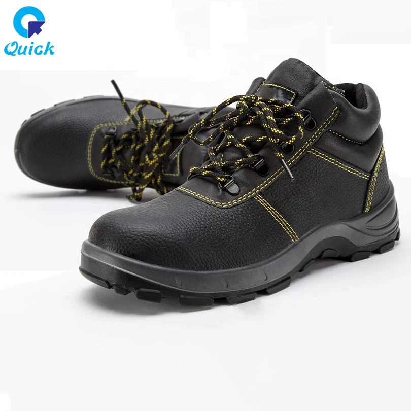 Anti-smashing anti-smashing anti-static PU injection molding wear-resistant safety shoes high quality waterproof customized logo