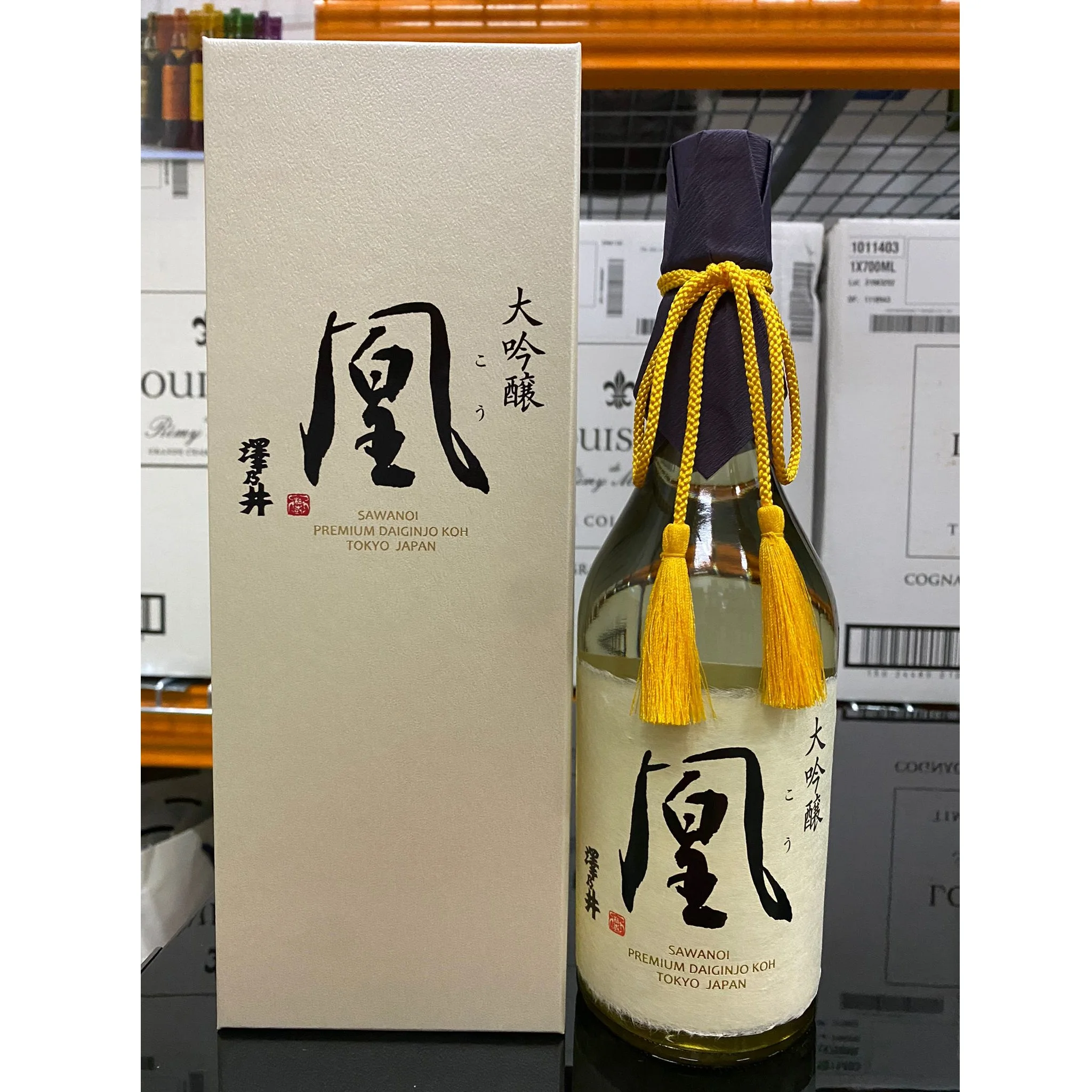 Высококачественный самый продаваемый рисовый ингредиент, сладкий и горький вкус Sawanoi Premium Daiginjo KOH 1800 мл, Произведено в Японии