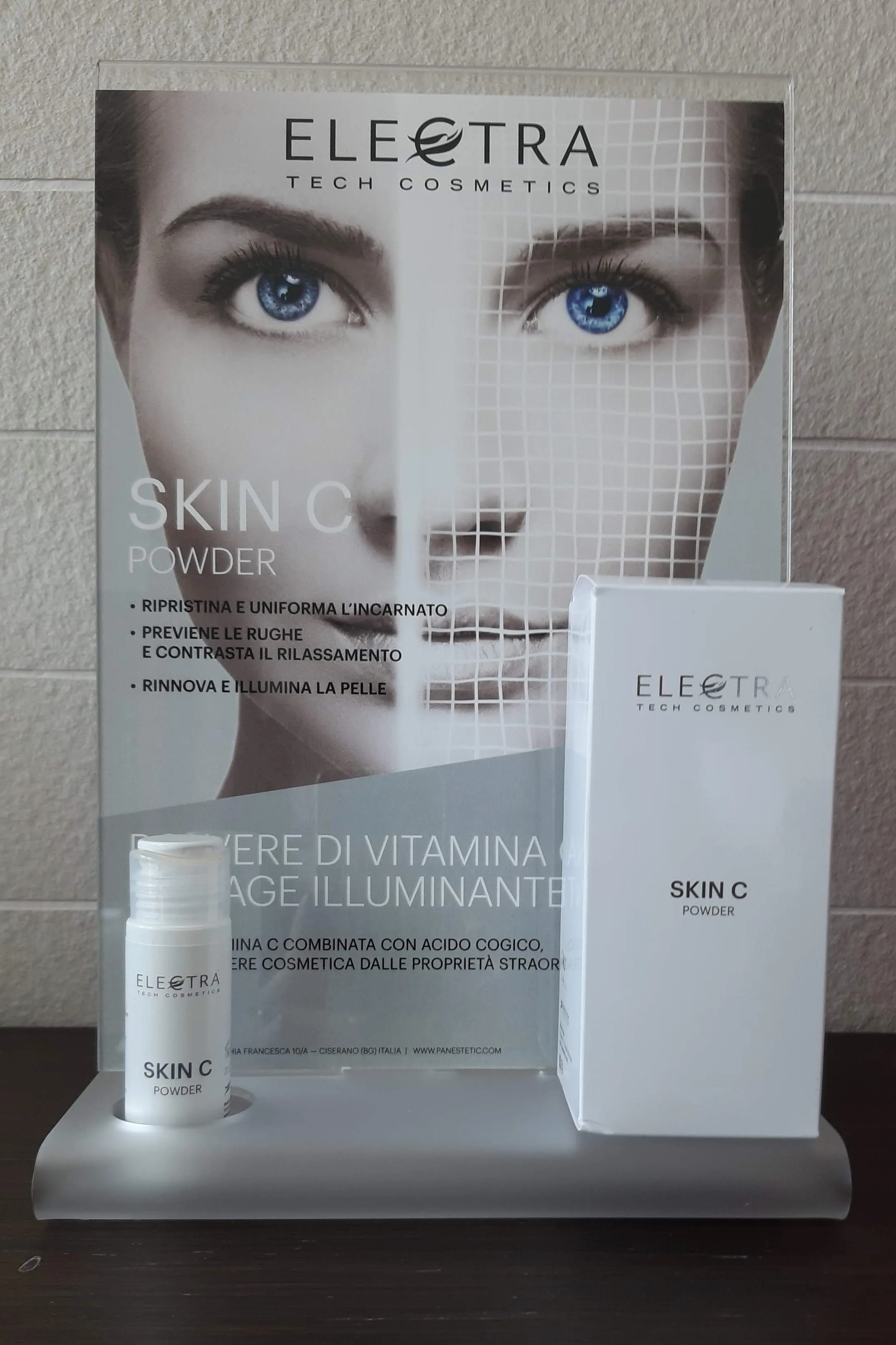 Electra Skin C Powder Vitamin C and Kojic Acid Made in Italy