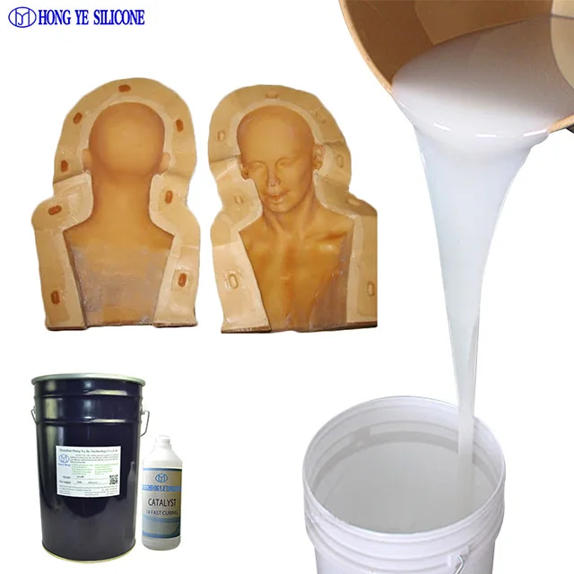 Силиконовая Жидкость RTV2 производитель силиконовой резины для бетона камня и гипса форма скульптуры