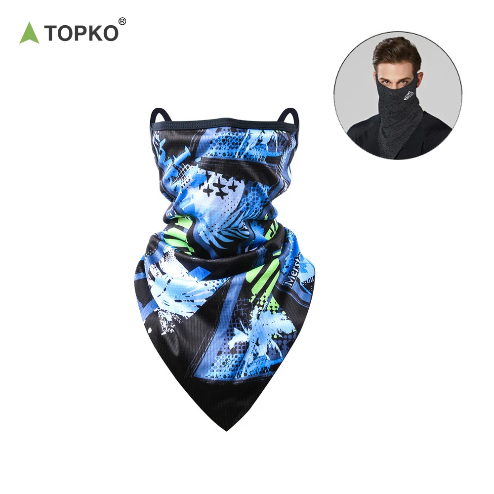 Велосипедный шарф-труба Topko Face велосипедный уличная бандана головной убор