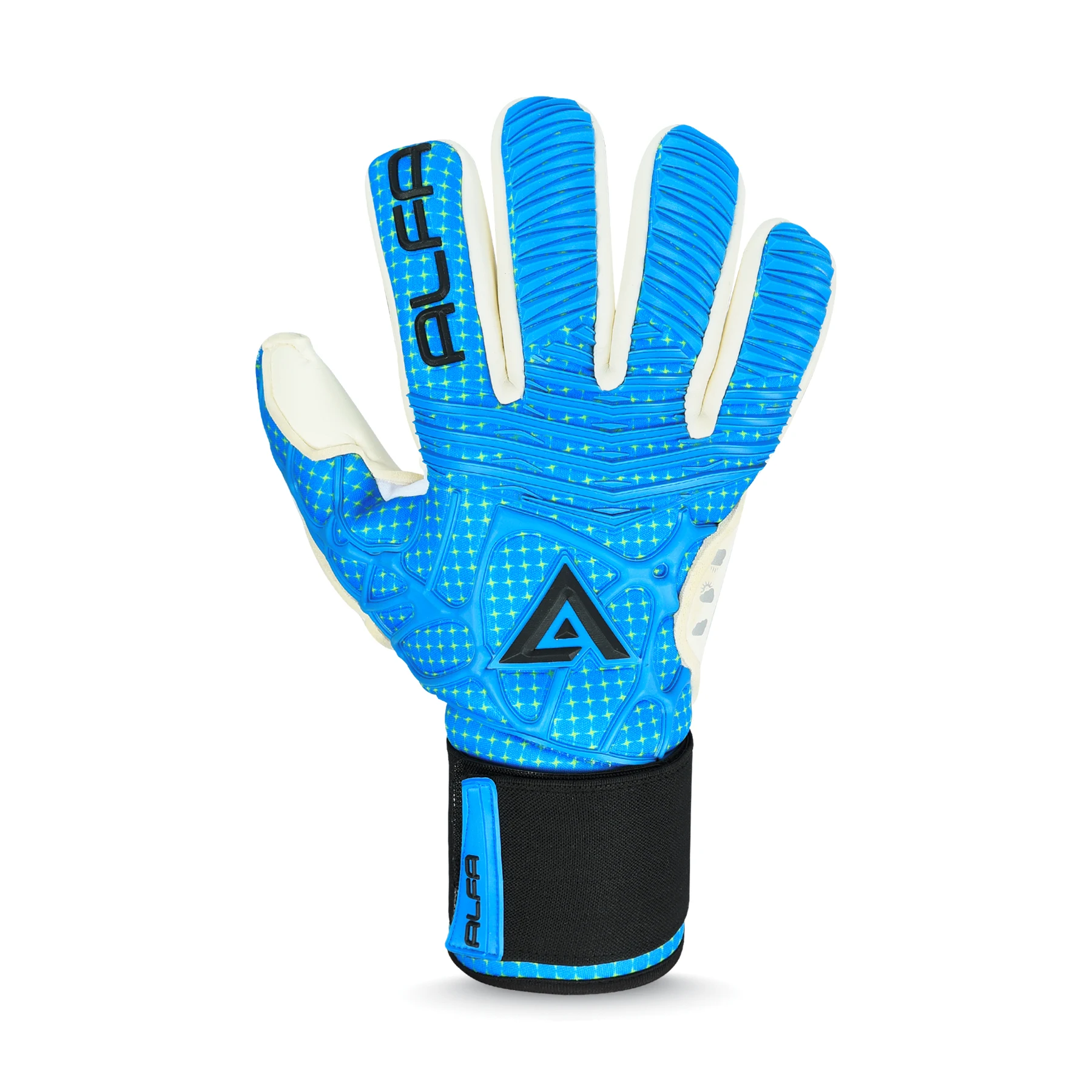 Free High Quality Goalkeeper gloves Durable Breathable Goalkeeper Gloves Profession Soccer Alpha Logo Goalkeeper gloves